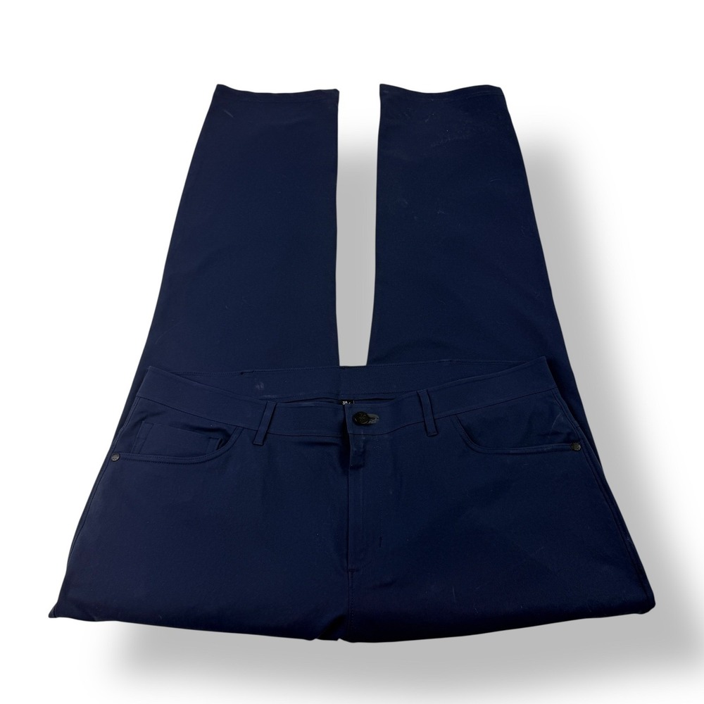 Public Rec All Day Pants Navy Blue‎ Mens 38x31 Athletic Fit Stretch Tech